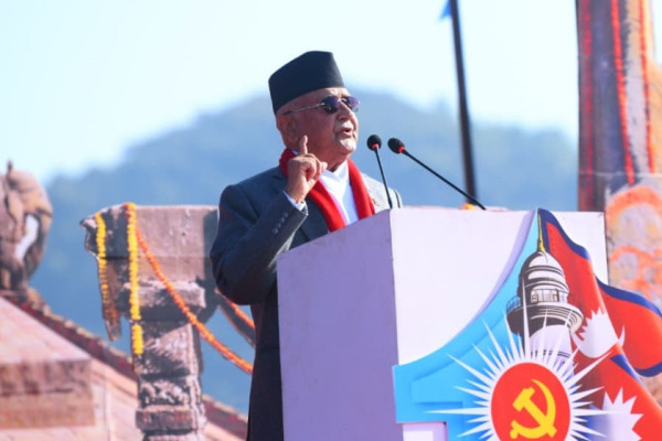 एमाले अजम्बरी छ, लोकतन्त्र जीवित छ : अध्यक्ष ओली